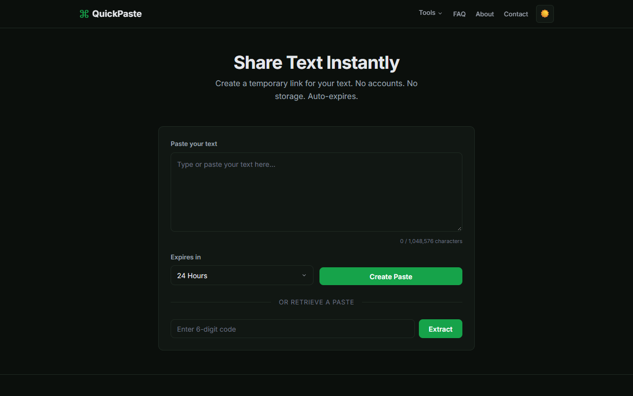 QuickPaste preview